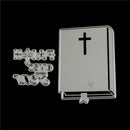2pcs Faith Over Fear Metal Cutting Dies For DIY Scrapbooking Album Paper Cards L