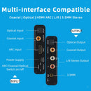 HDMI ARC Adapter & DAC Converter Selector with Digital Optical  Coaxial