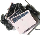 1W 6V polycrystalline solar panel laminated glass plate with frame DC3M lin