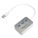 3.0 usb hub and Card Reader COMBO high speed hab with MS/SD/M2/TF and with