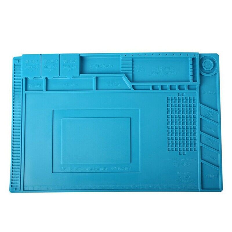 Heat-Resistant Soldering Station Iron Phone PC Computer Repair Mat Magnetic P5Y6