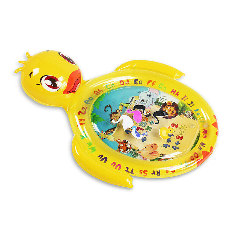 Cartoon Duck Shape Baby Infant Inflatable Water Mat Kids Play Game Pad Cushion
