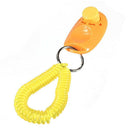 2Pcs Pet Dog Cat Button Click Clicker Trainer Training Obedience Aid Wrist