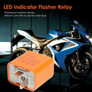 Motorcycle Motorbike 2 Pin 12V Speed Adjustable LED Indicator Flasher Relay
