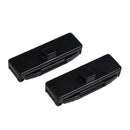 Stylish Seat Belt Adjusting Clip Tension Adjuster for Car Pack of 2 Black