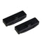 Stylish Seat Belt Adjusting Clip Tension Adjuster for Car Pack of 2 Black