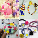 Decorative Felt Balls Pom Pom 1cm 100Pcs Christmas Craft Mixed Colors Wholesale