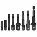 Drill Socket Adapter for Impact Driver with Hex Shank to Square Socket Dril