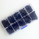 Screw & Nut Assortment Kit Flat Head Set M3 M4 M5 (280pcs) Socket Cap Hex Bolt