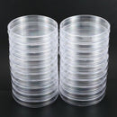 20 Pack Sterile Plastic Petri Dishes, 100mm Dia x 15mm Deep, with Lid M6T3