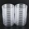 20 Pack Sterile Plastic Petri Dishes, 100mm Dia x 15mm Deep, with Lid M6T3