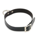 Classic Gothic Punk Choker Collar Necklace Pendant Leather Chain Neck Ring  C3P8