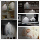 5 Packs Rgb Led Night Light With Remote Controller Battery Operated Closet