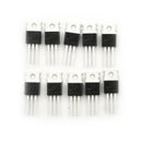 10pcs New BT136-600E BT136-600 BT136 Triacs Thyristor TO-220 M&