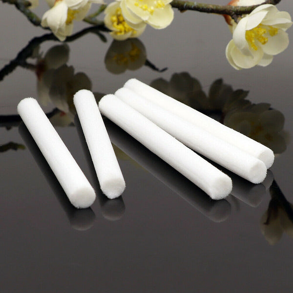 98mmx8mm Humidifier Cotton Swabs Core Filter Diffuser Sponge Sticks (5pcs)