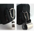 D-Shaped Aluminum Alloy Carabiner Screw Lock Hook Clip Key Ring Outdoor