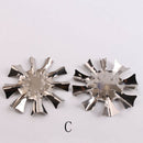 French Manicure Modeling Shaping Stainless Stamping Plates Nail Making Art Tools