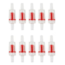 10 x One Way Check Valve Co2 Aquarium Air Pump Airline