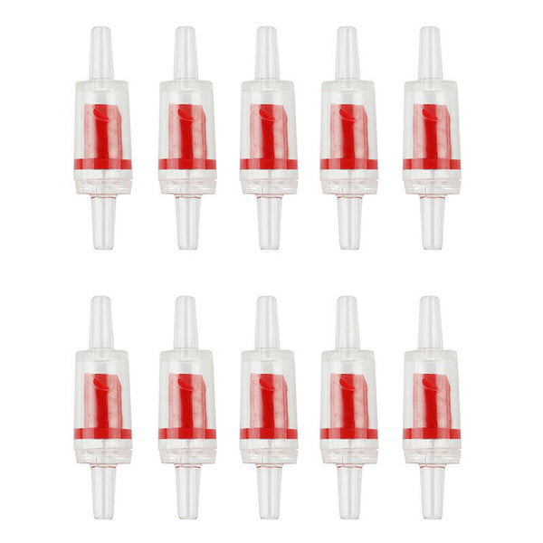 10 x One Way Check Valve Co2 Aquarium Air Pump Airline
