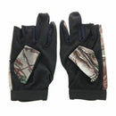 3 Shorter Finger Waterproof Fishing Gloves Hunting Anti-Slip Mitts Shooting