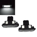 2Pcs Super Bright LED License Plate Light Lamps For Mercedes Benz W203 4D Sedan