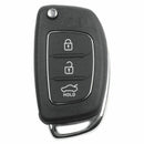Flip Key Shell fit for HYUNDAI ix45 Santa Fe Remote Key Case Fob 3-Button B E4F3