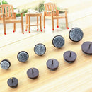 100Pcs Furniture Felt Pad Round Heavy Duty Nail-On Slider Glide Pad Floor P