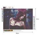 5D DIY Full Drill Diamond Painting Cross Stitch Embroidery Kit (Beauty01)