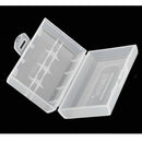 10x Plastic Battery Case Holder Storage Box Cover For 18650 Battery