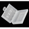 10x Plastic Battery Case Holder Storage Box Cover For 18650 Battery