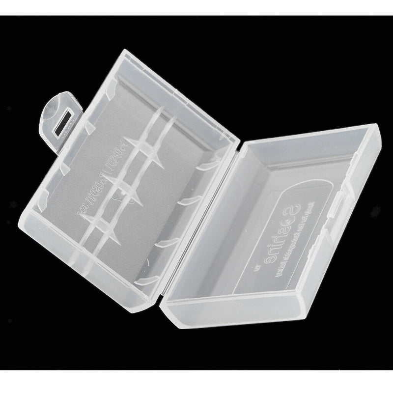 10x Plastic Battery Case Holder Storage Box Cover For 18650 Battery