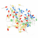 100x 5mm round LED electroluminescent diode 5 colors (20 each color) F3G1