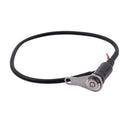 3X(Easy to Install Stainless Steel Led Motorcycle Switch On-Off Handlebar A