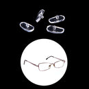 50 Pairs Screw-On Oval Silicone Nose Pads for Glasses Eyeglass New TO P bkTOCA