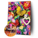 Vibrant Flower Diamond Painting DIY Full Round Drill 5D Needlework (B2412) A