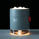 Ultrasonic Humidifier 500ML Snow Mountain H2O USB Aroma Air Diffuser Night   Cy