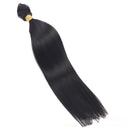30-Inch Drawstring Straight Straight Virgin Remy Brazilian Hair Braided Bun V7N6