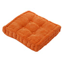 Niblet Design Home Car Sofa Office Square Seat Chair Cozy Cushion Pad Orange