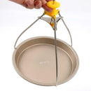Hot Dish Clip Stainless Steel Bowl Holder Clamp Pot Pan Gripper Kitchen Tool