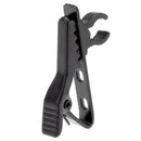 4 x miniphone lapel tie clip for Lapel Lavalier Mic (Black)