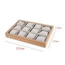 Watch Box 12 Lattice Case Jewelry Bracelet Display Stand Bracket Jewelry Di