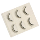 3 Pairs New Handmade Cross False Eyelashes Beauty Makeup Thick Voluminous MSEAU