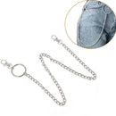 Extra Long Strong Metal Hipster Jean Belt Keychain Ring Clip Key Chain Punk FT