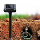 2pc Solar Powered Ultrasonic Sonic Mouse Mole Mice Pest Rodent Chaser Repel U6F6
