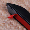 4pcs 5" Car Front Bumper Protector Fins Body Spoiler Lip Canards Splitter Strips