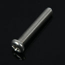 M8 x 45mm 304 Stainless Steel Phillips Machine Screw Bolt 5pcs