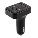2Wireless Bluetooth CarFM Transmitter Support TF Card