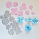 Mini Flowers Frame Metal Cutting Dies Scrapbooking Cards Embossing Craft DIY