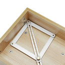 15 Inch Universal Miter Angle Measuring Tool Ruler Frame Aluminum alloy Pro