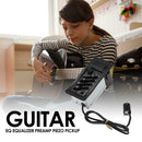 EQ-7545R 4 Bands EQ Preamp Piezo Pickup for Acoustic Guitar Accessories